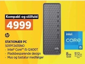 Power Hp stationær pc tilbud