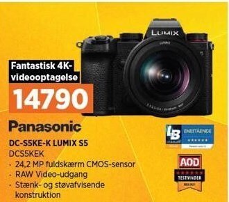 Power Panasonic dc-s5ke-k lumix s5 tilbud