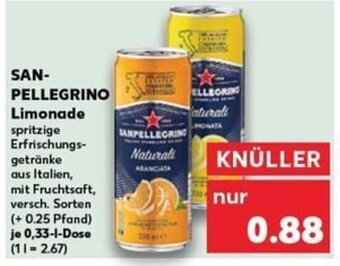 SAN- PELLEGRINO Limonade