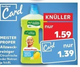 Kaufland MEISTER PROPER Allzweck- reiniger tilbud