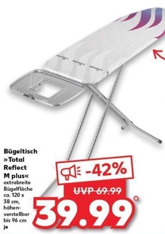 Kaufland DE Bügeltisch >>Total Reflect M plus<< tilbud