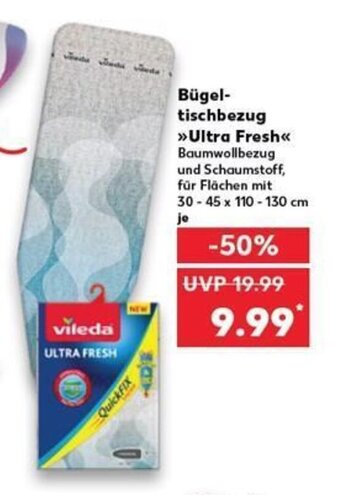 Kaufland DE Bügel-tischbezug >>Ultra Fresh<< tilbud
