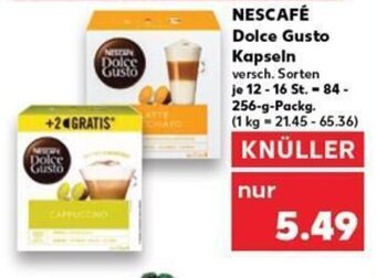 NESCAFÉ Dolce Gusto Kapseln