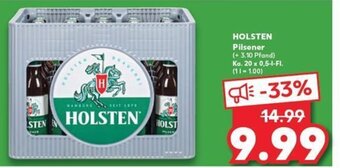 Kaufland HOLSTEN Pilsener tilbud