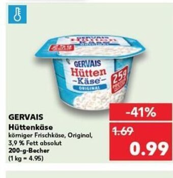 Kaufland GERVAIS Hüttenkäse tilbud