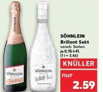 Kaufland SÖHNLEIN Brillant Sekt tilbud