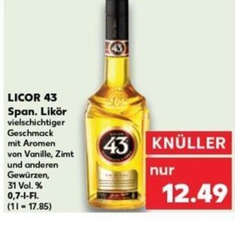 LICOR 43 Span. Likör