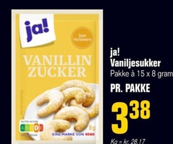 Poetzsch Padborg ja! Vaniljesukker tilbud