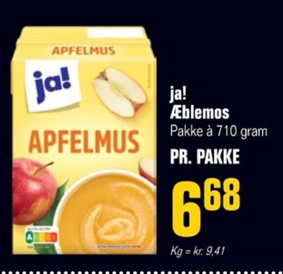 Poetzsch Padborg ja! Æblemos tilbud