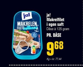 Poetzsch Padborg ja! Makrelfilet i egen saft tilbud