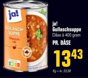 Poetzsch Padborg ja! Gullaschsuppe tilbud