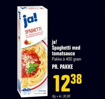 Poetzsch Padborg ja! Spaghetti med tomatsauce tilbud