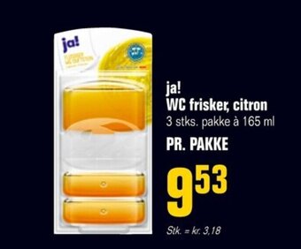 Poetzsch Padborg ja! WC frisker, citron tilbud