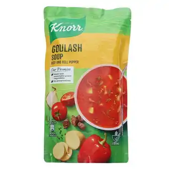 Knorr 2 x gullashsuppe