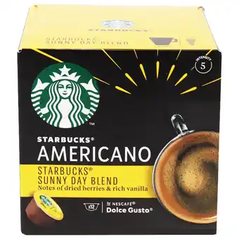 Starbucks sunny day blend nescafé dolce