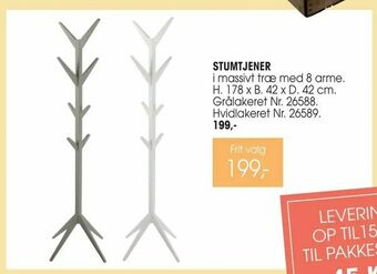 Daells Bolighus Stumtjener tilbud