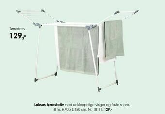 Daells Bolighus Luksus tørrestativ tilbud