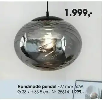 Daells Bolighus Handmade pendel tilbud