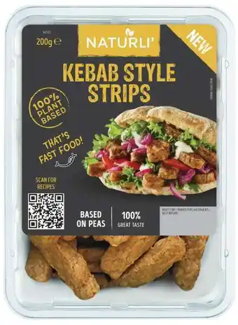 REMA 1000 Kebab style stribs, 200 g tilbud