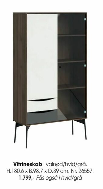 Daells Bolighus Vitrineskab tilbud