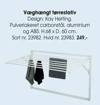 Daells Bolighus Væghængt tørrestativ tilbud