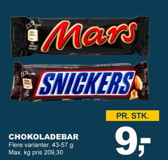 Mars chokoladebar