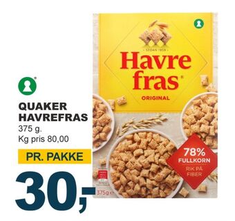 Let-Køb Havrefras morgenmadsprodukt tilbud