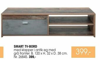 Daells Bolighus Smart tv-bord tilbud