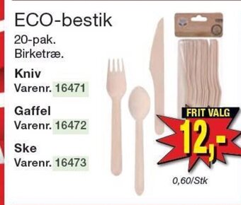 Harald Nyborg ECO-bestik tilbud