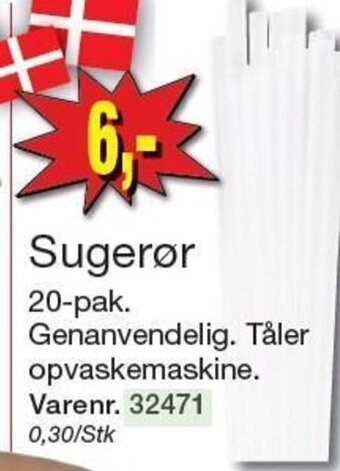 Harald Nyborg Sugerør tilbud