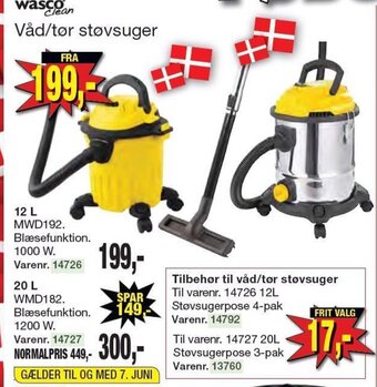 Harald Nyborg Våd/tør støvsuger tilbud