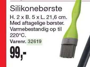Silikonebørste