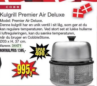 Harald Nyborg Kulgrill Premier Air Deluxe tilbud