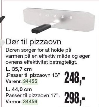 Dør til pizzaovn