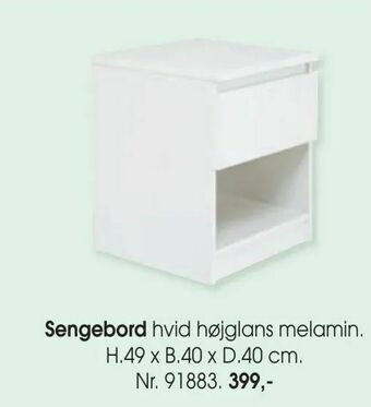Daells Bolighus Delta sengeramme tilbud