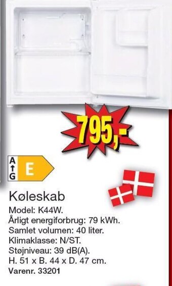 Køleskab
