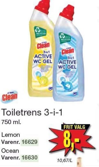 Harald Nyborg Toiletrens 3-i-1 tilbud