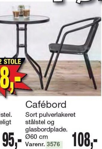 Harald Nyborg Cafébord tilbud