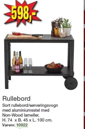 Harald Nyborg Rullebord tilbud