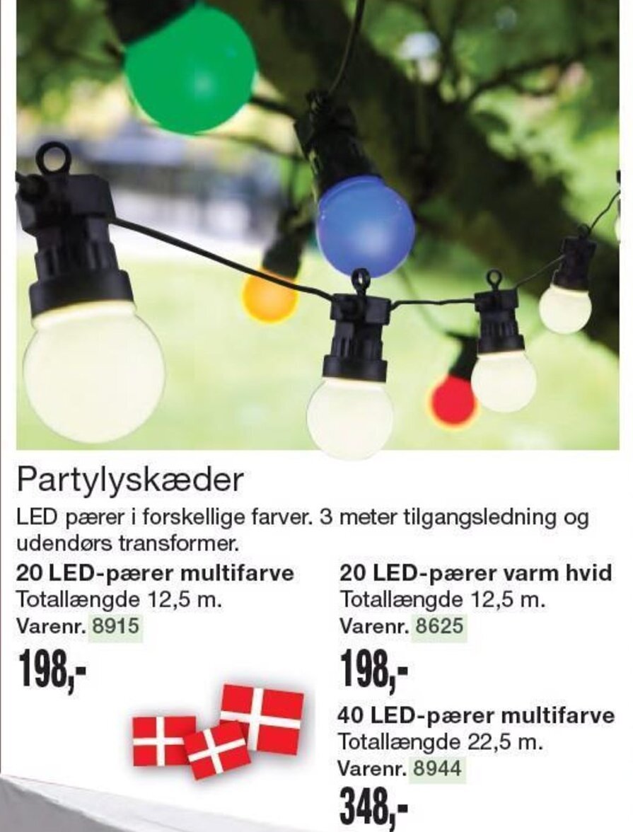Harald Nyborg Partylyskæder tilbud