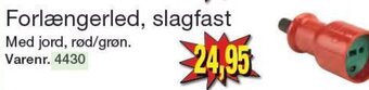Forlængerled, slagfast