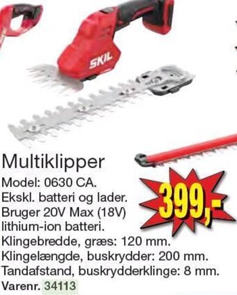 Harald Nyborg Multiklipper Model: 0630 CA tilbud