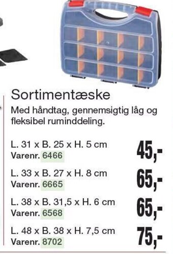 Harald Nyborg Sortimentæske tilbud