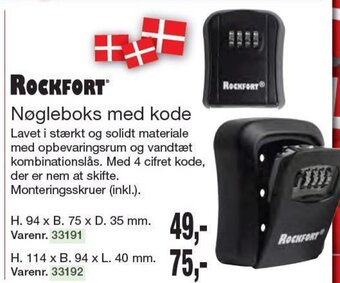 Harald Nyborg Nøgleboks med kode tilbud