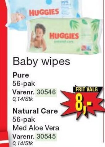 Harald Nyborg Baby wipes tilbud