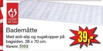 Bademåtte