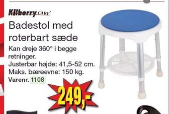 Harald Nyborg Kilberry CARE Badestol med roterbart sæde tilbud