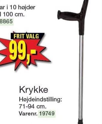 Harald Nyborg Krykke tilbud