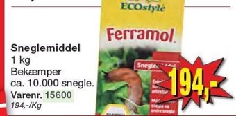 Harald Nyborg Sneglemiddel tilbud