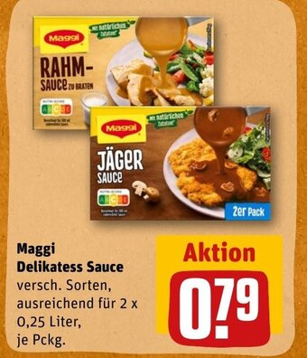 REWE DE Maggi Delikatess Sauce tilbud